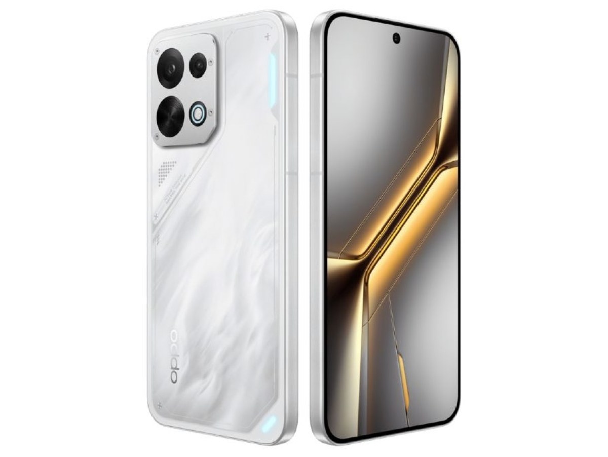 Oppo K15 - نمای پشتی و جلوی گوشی