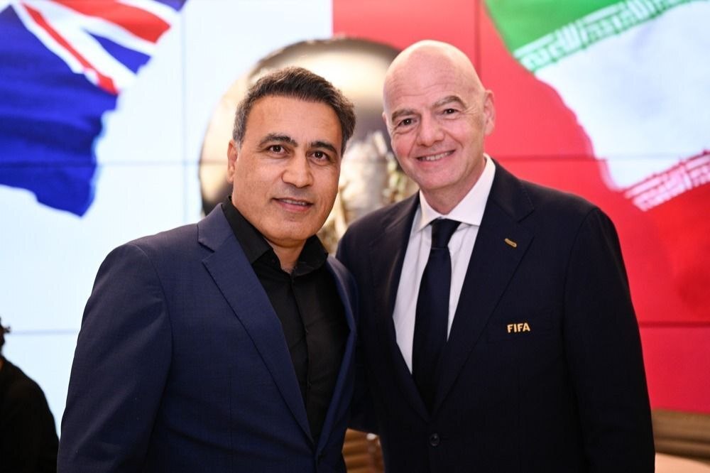 مهدی مهدوی‌کیا در رویداد فیفا