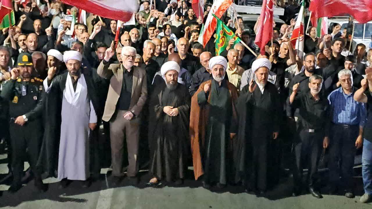تجمع مردمی در خوی