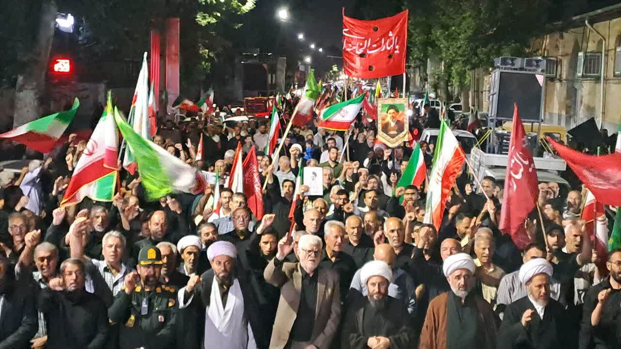 تصاویر شهروندخبرنگاران از تجمع خوی