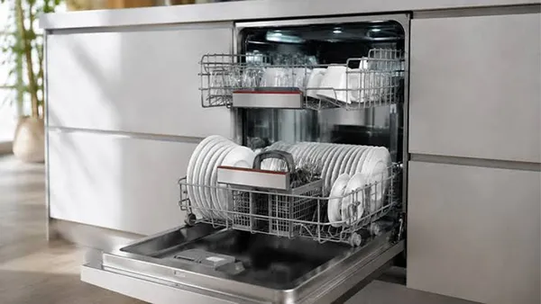 رسوب گرفتگی در ماشین ظرفشویی