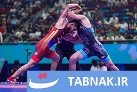 لحظه‌های حساس رقابت کشتی فرنگی