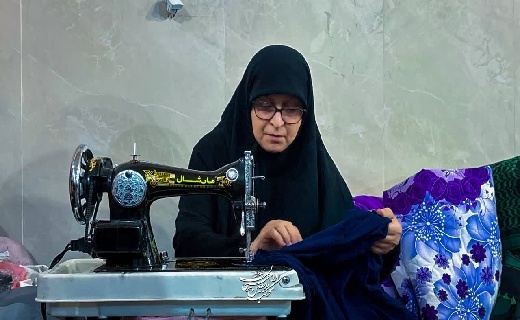 زائران اربعین در مشایه نجف تا کربلا