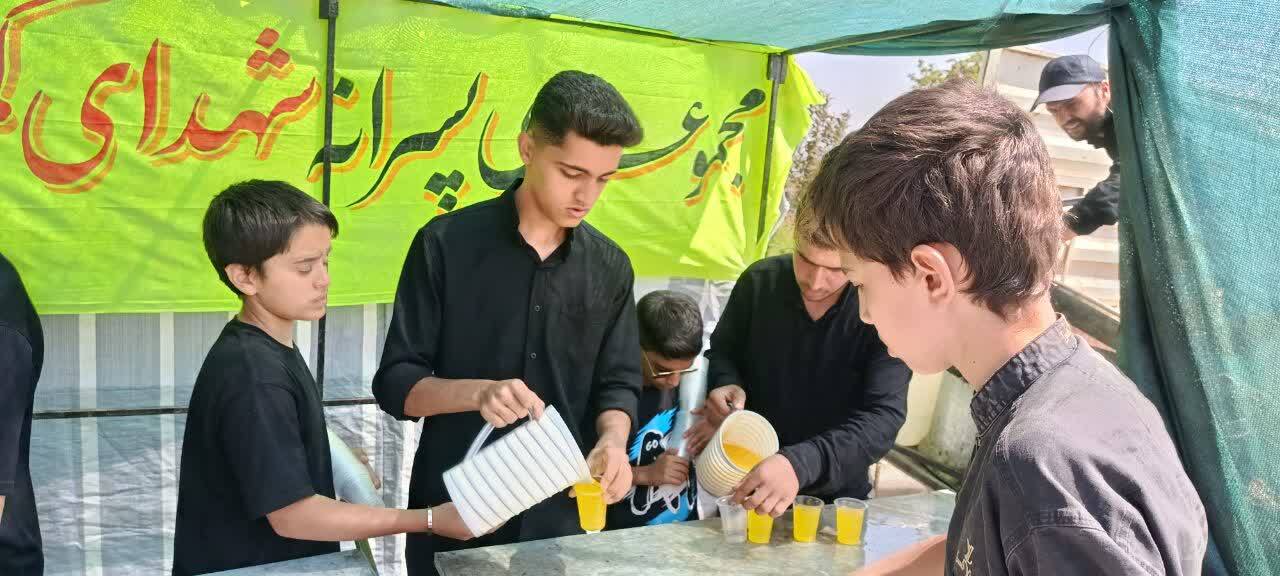 مراسم پیاده‌روی اربعین حسینی در عسگران