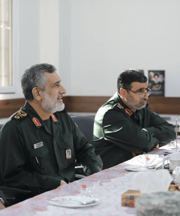 سردار حاجی‌زاده و سردار شهید محمود باقری
