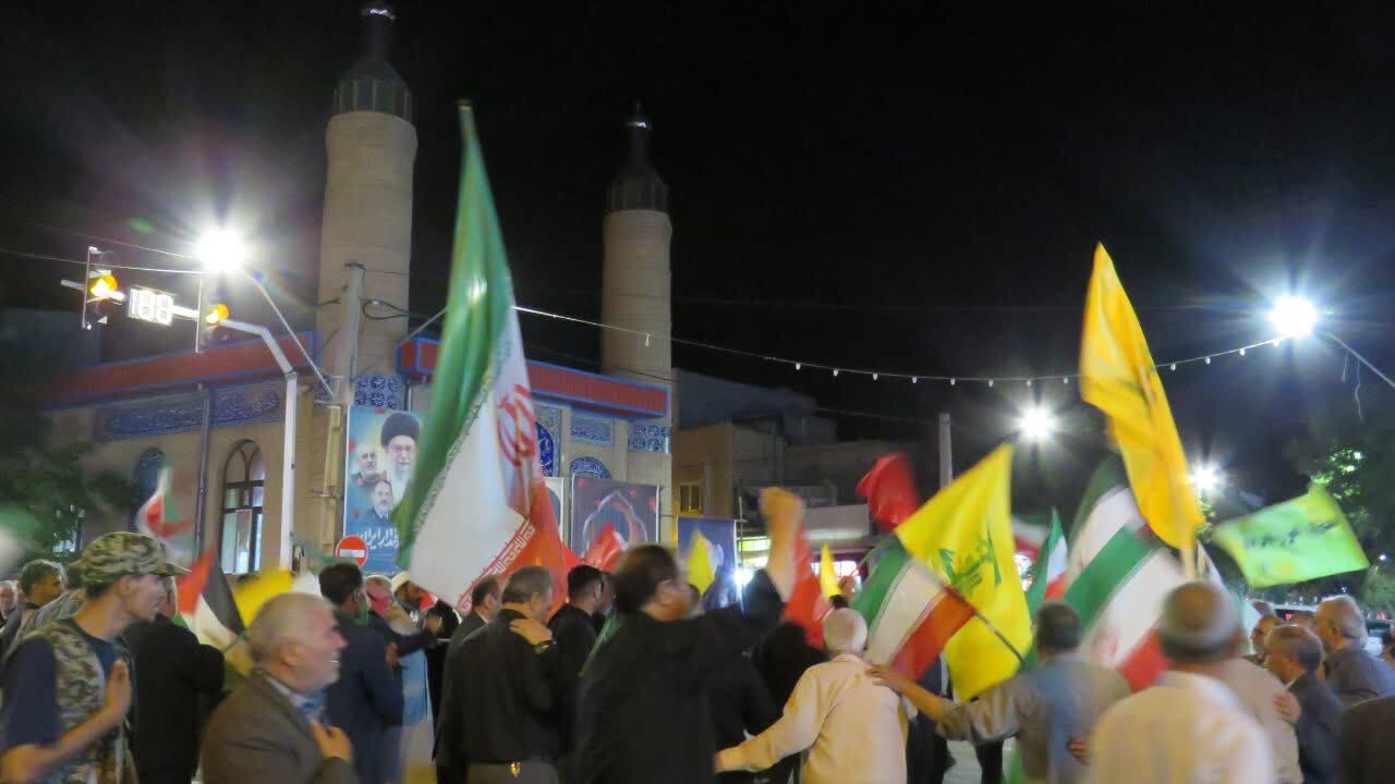 تجمع خونخواهی مردم هریس