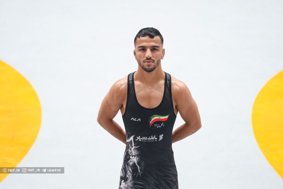 احمد جوان ملیپوش وزن ۶۱ کیلوگرم تیم ملی کشتی آزاد
