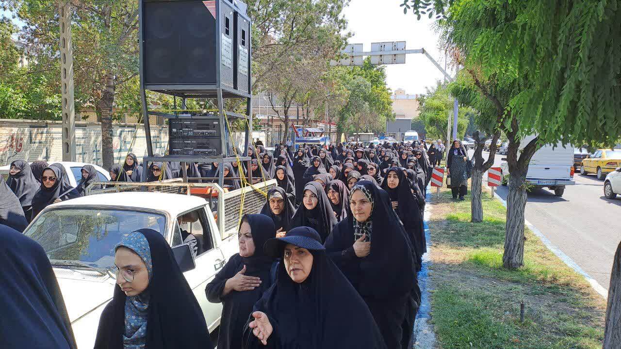 دسته عزاداری ماه صفر در خوی