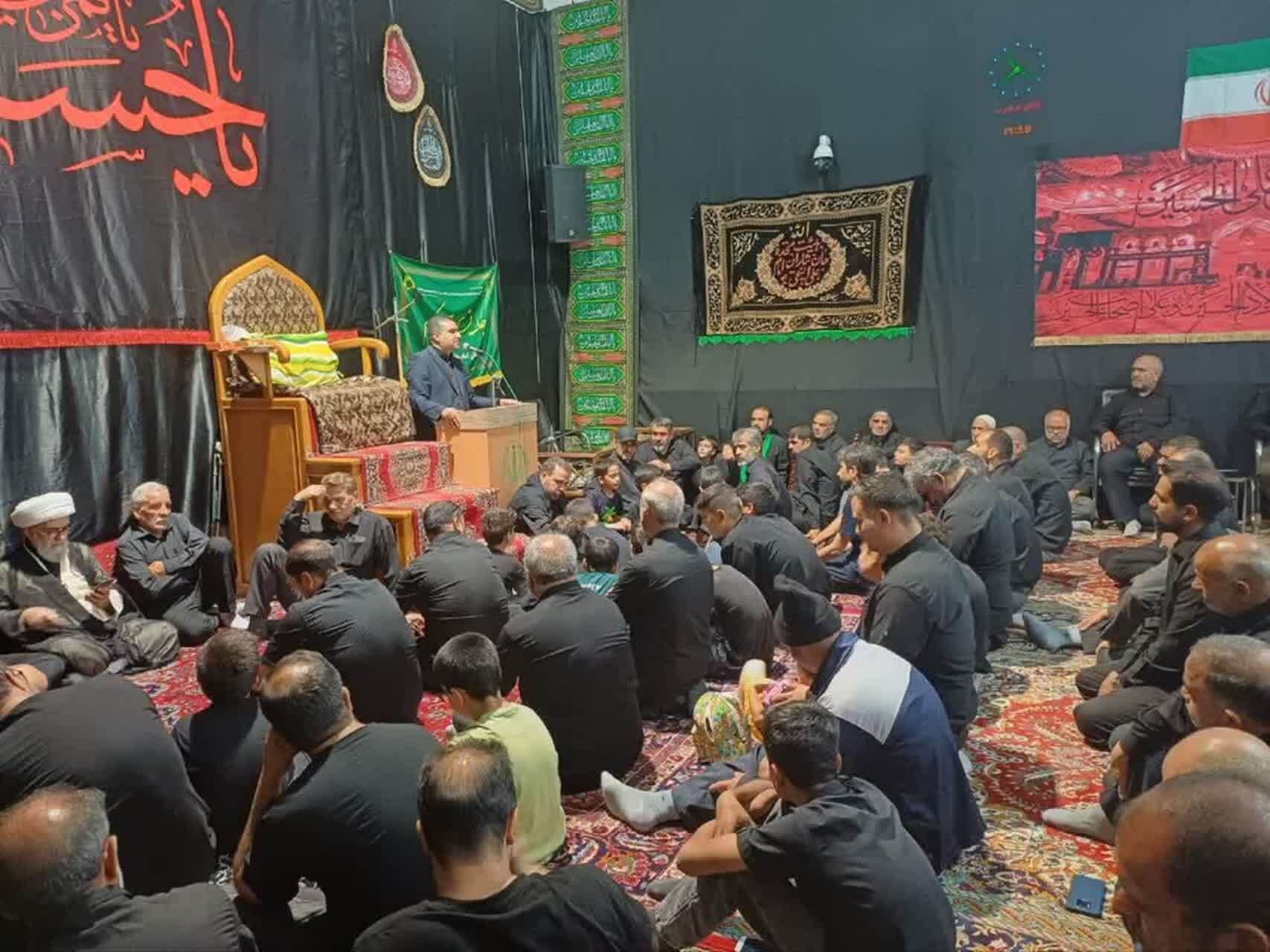 سوگواری مردم در سالروز شهادت امام حسن مجتبی