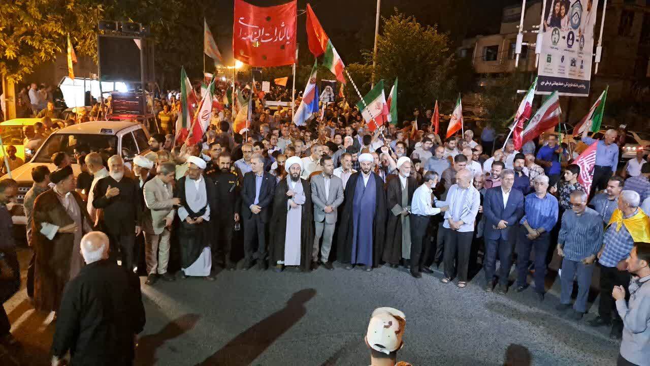 مردم خوی در حمایت از رهبری