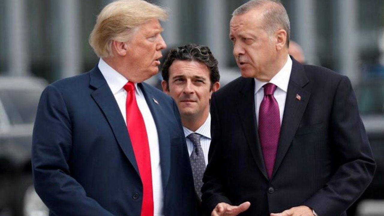 اردوغان و ترامپ در تماس تلفنی