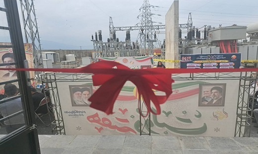 مراسم بهرهبرداری از طرحهای برقرسانی گلستان با حضور استاندار