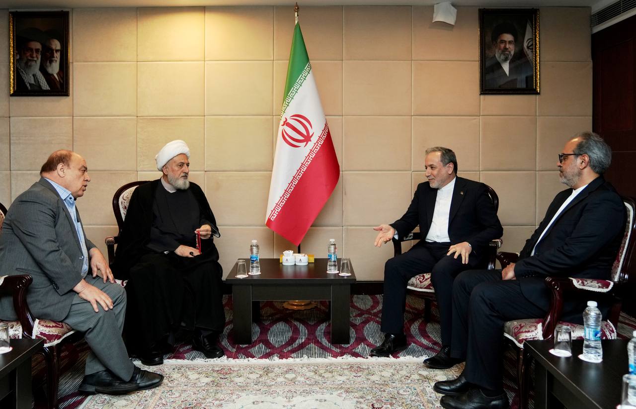 دیدار شیخ علی الخطیب با سید عباس عراقچی در تهران