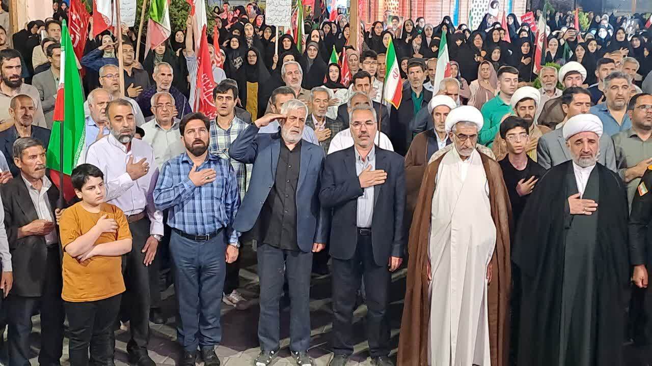 حضور خانوادهها در قرار شبانه خوی