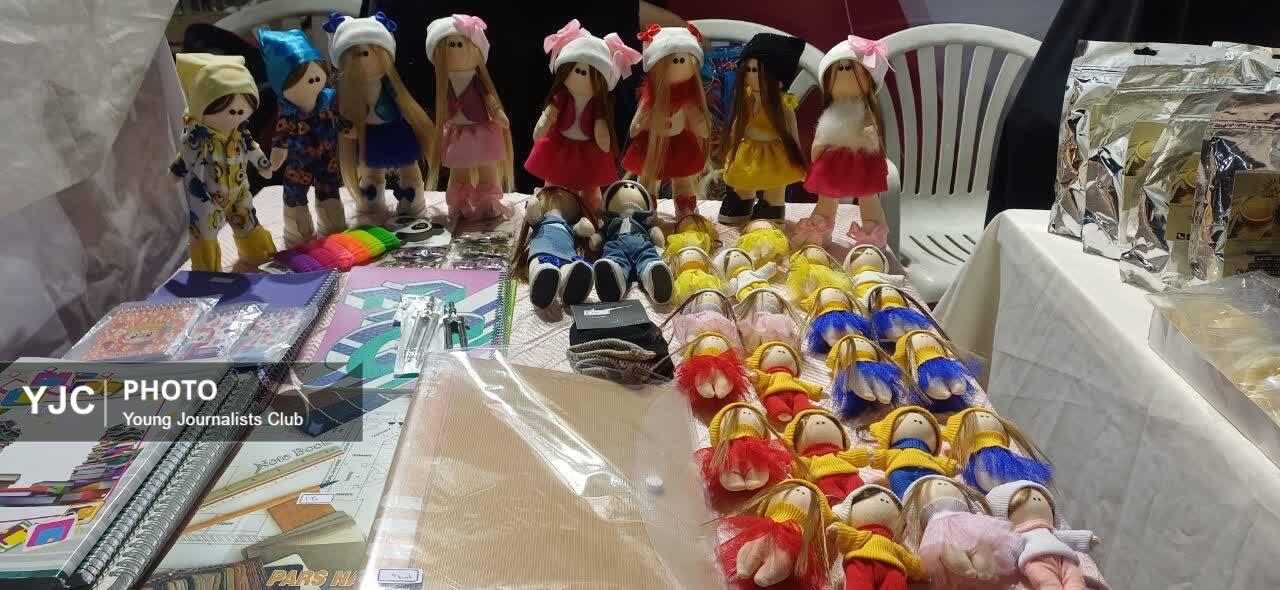 غرفههای عرضه محصولات مددجویان بهزیستی قم