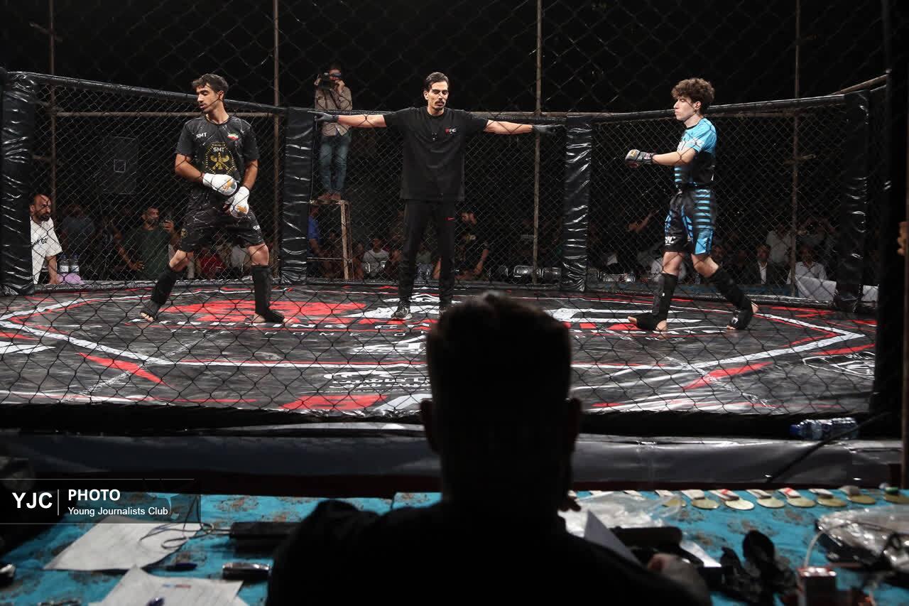 مبارزه هنرهای رزمی ترکیبی MMA در قم